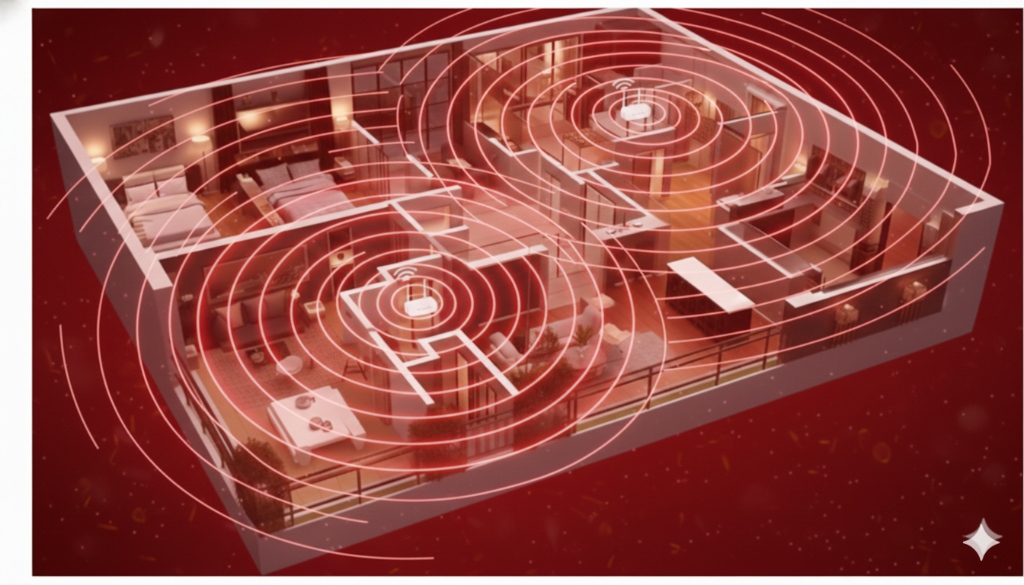 Wi-Fi 6 Mesh - Cobertura Total